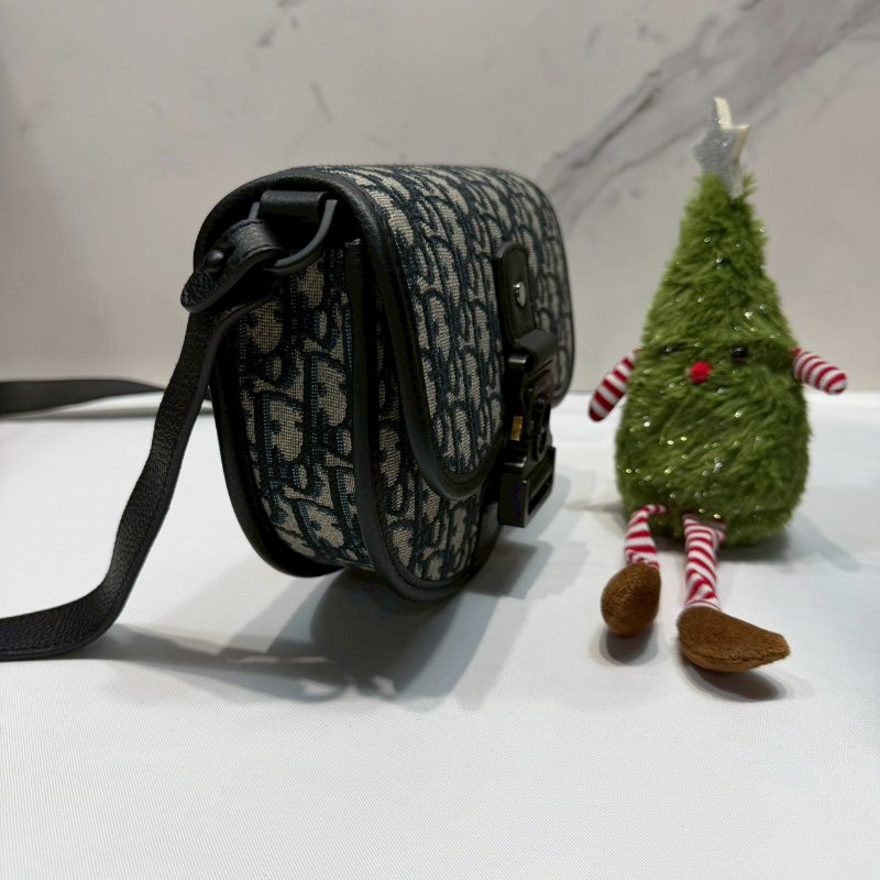 DIOR Gallop 藍緹花郵差包-3