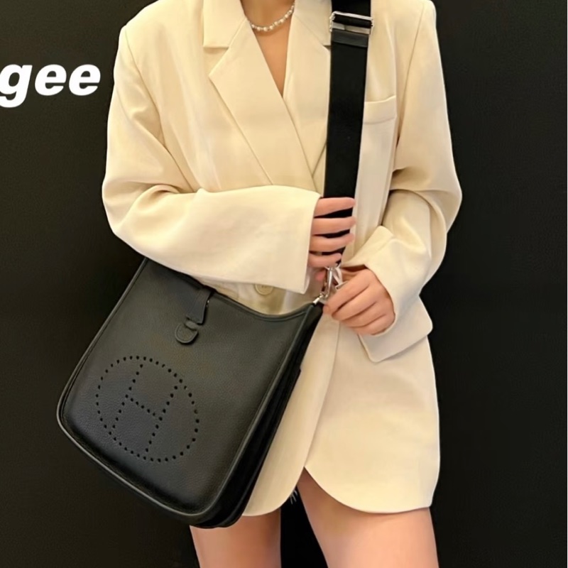 Hermes Evelyne 29 黑銀款-1