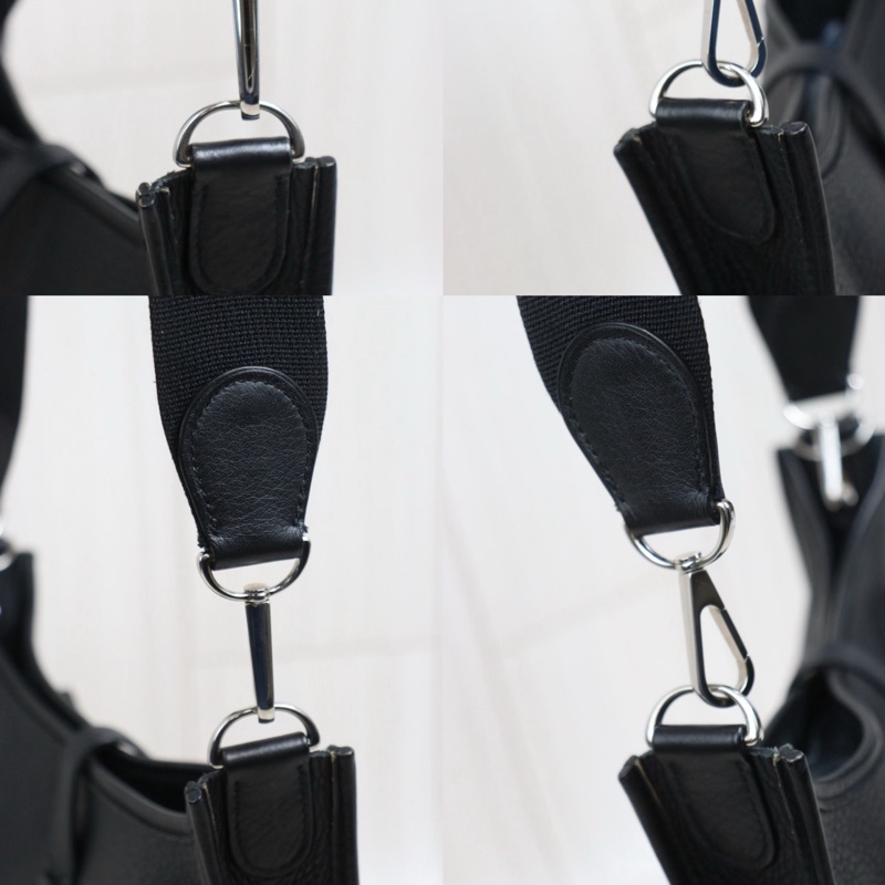 Hermes Evelyne 29 黑銀款-10