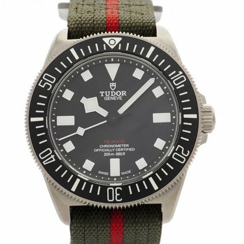帝舵 Pelagos FXD 25717N 黑色錶盤男士腕錶