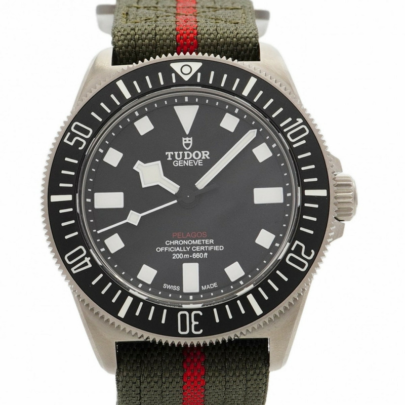 帝舵 Pelagos FXD 25717N 黑色錶盤男士腕錶-0
