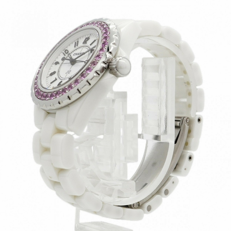 香奈兒 J12 H1181 白色錶盤女錶-1