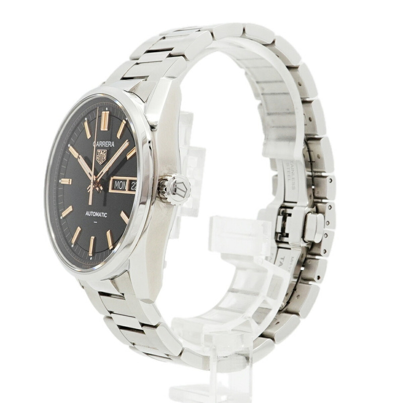 TAG Heuer 豪雅卡萊拉 WDA2111 黑色錶盤男士腕錶-1