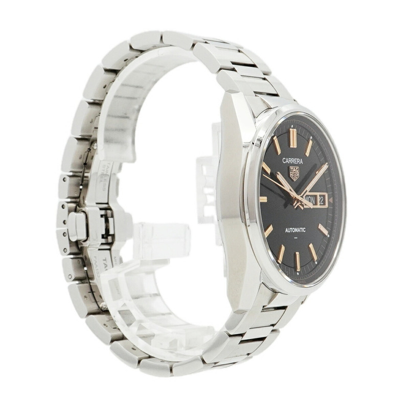 TAG Heuer 豪雅卡萊拉 WDA2111 黑色錶盤男士腕錶-2