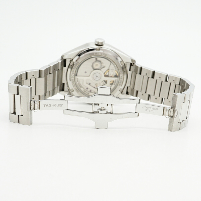 TAG Heuer 豪雅卡萊拉 WDA2111 黑色錶盤男士腕錶-3