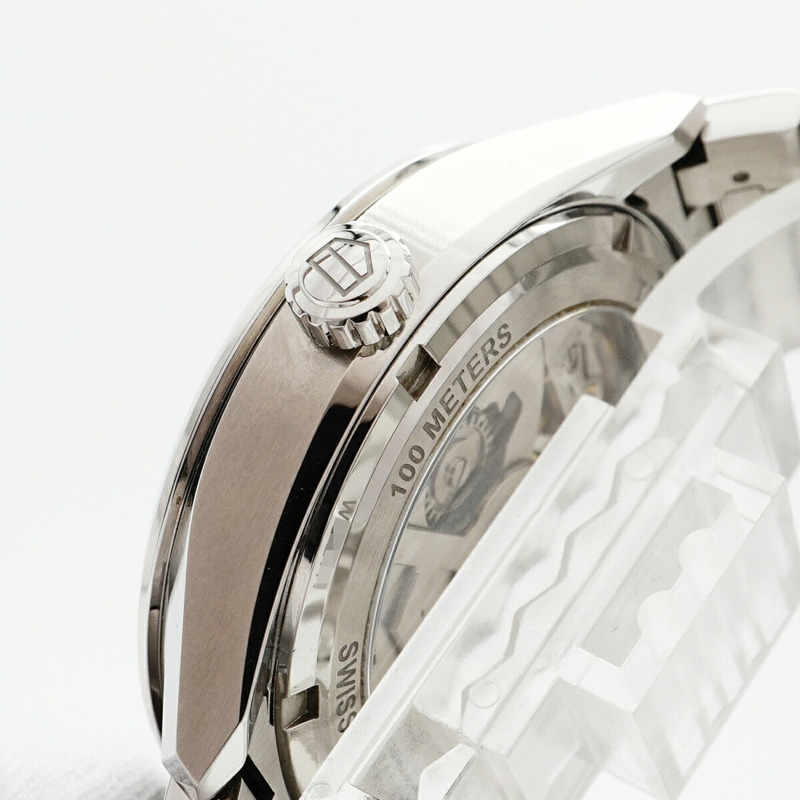 TAG Heuer 豪雅卡萊拉 WDA2111 黑色錶盤男士腕錶-9