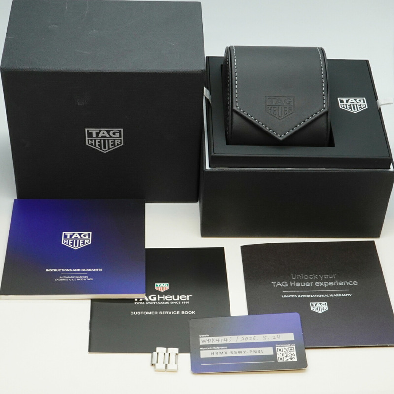 TAG Heuer 豪雅卡萊拉 WDA2111 黑色錶盤男士腕錶-10