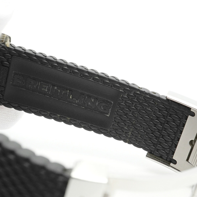 百年靈超級海洋AB2010黑色錶盤男士腕錶-5