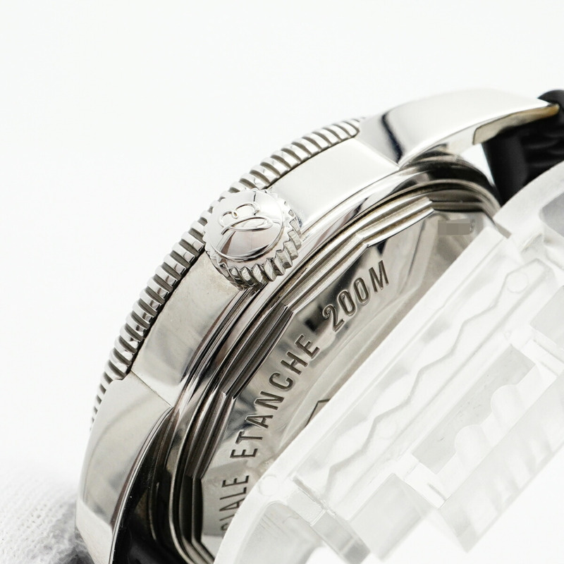 百年靈超級海洋AB2010黑色錶盤男士腕錶-7