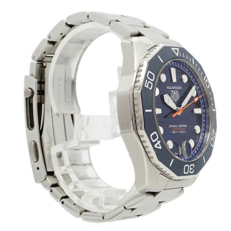 TAG Heuer Aquaracer WBP5111 藍色錶盤男士手錶-2