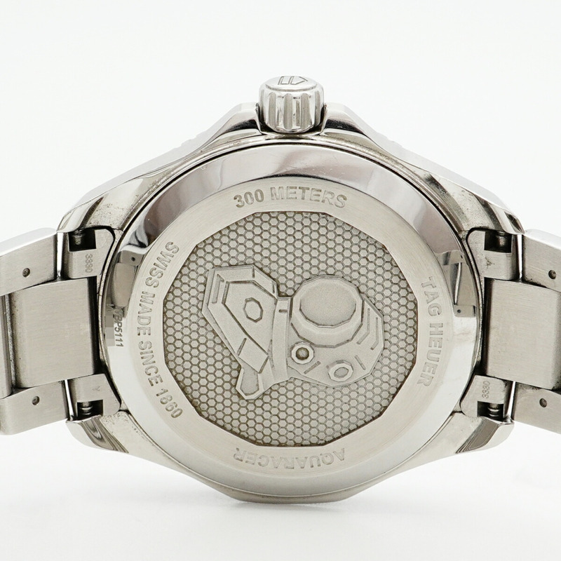 TAG Heuer Aquaracer WBP5111 藍色錶盤男士手錶-4