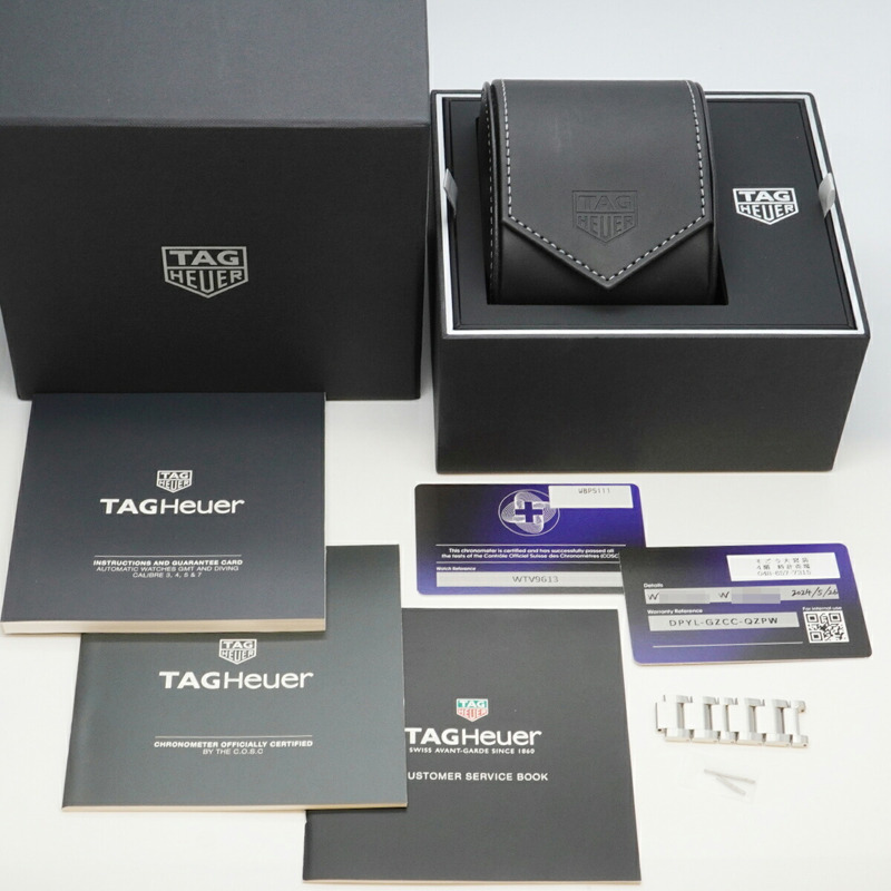 TAG Heuer Aquaracer WBP5111 藍色錶盤男士手錶-10