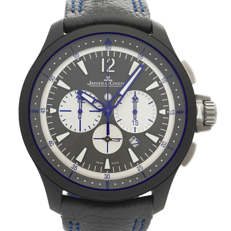 積家大師系列 Q205C571 男士腕錶，灰色錶盤-0