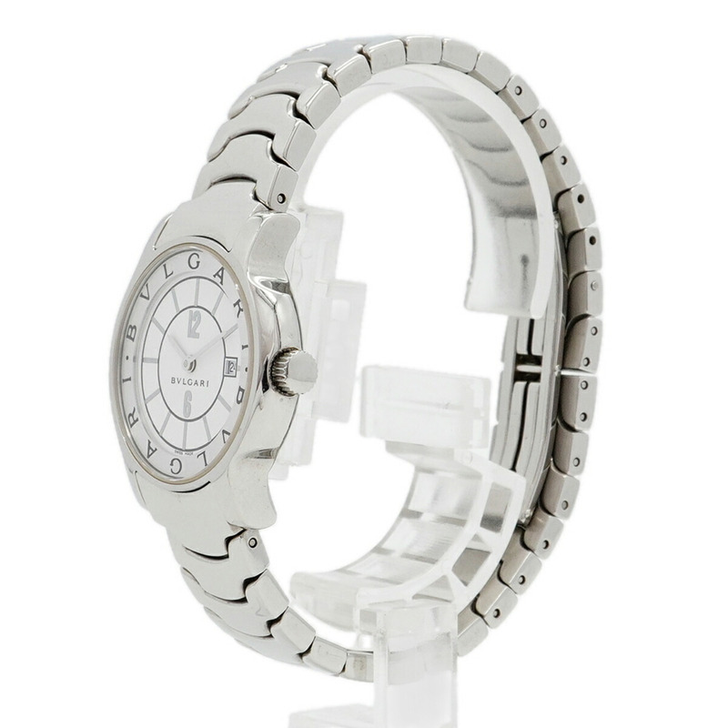 寶格麗 Solotempo ST29S 銀色錶盤小姐腕錶-1