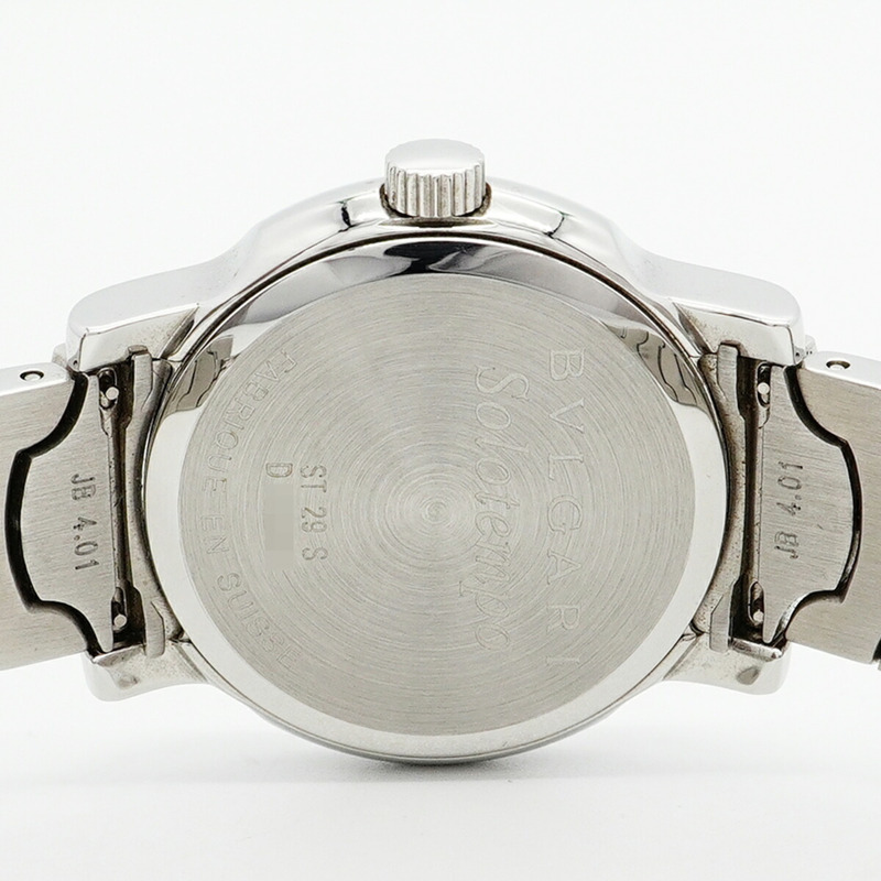 寶格麗 Solotempo ST29S 銀色錶盤小姐腕錶-4