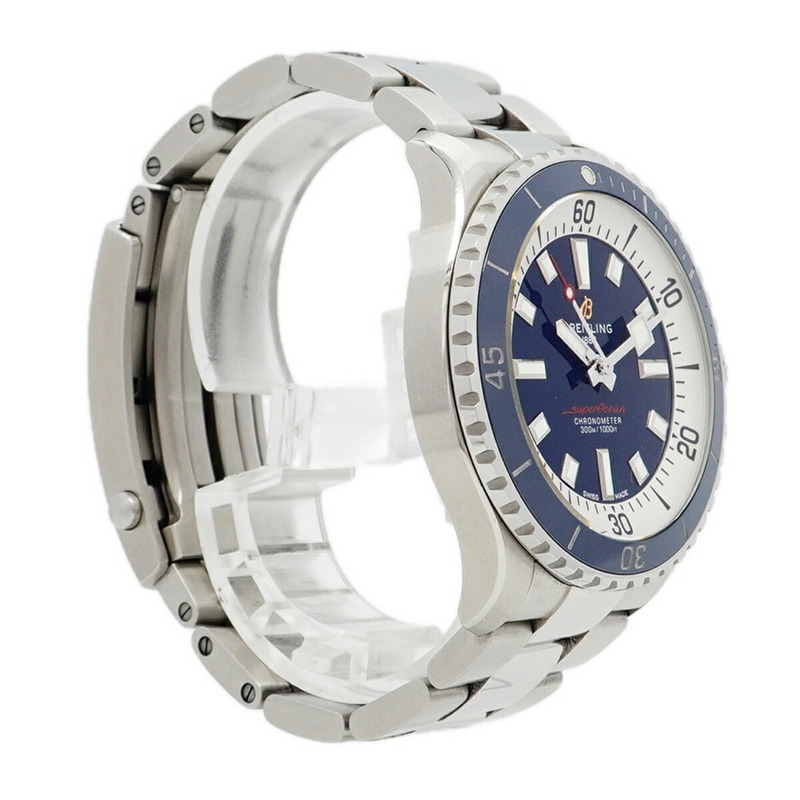 百年靈超級海洋 A17375 海軍錶盤男士手錶-2