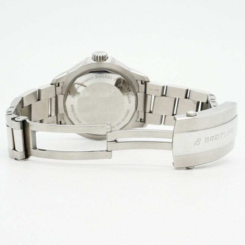 百年靈超級海洋 A17375 海軍錶盤男士手錶-3