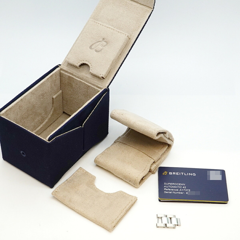 百年靈超級海洋 A17375 海軍錶盤男士手錶-9