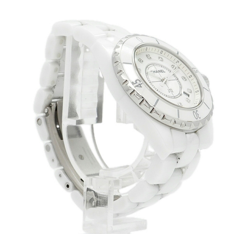 香奈兒 J12 H1628 白色錶盤女錶-2