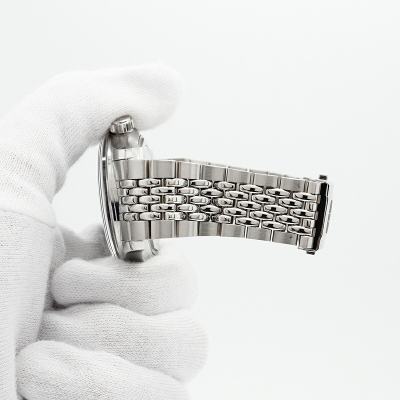 浪琴表傳奇潛水員系列 L3.764.4.50.6 黑色錶盤男士腕錶-5