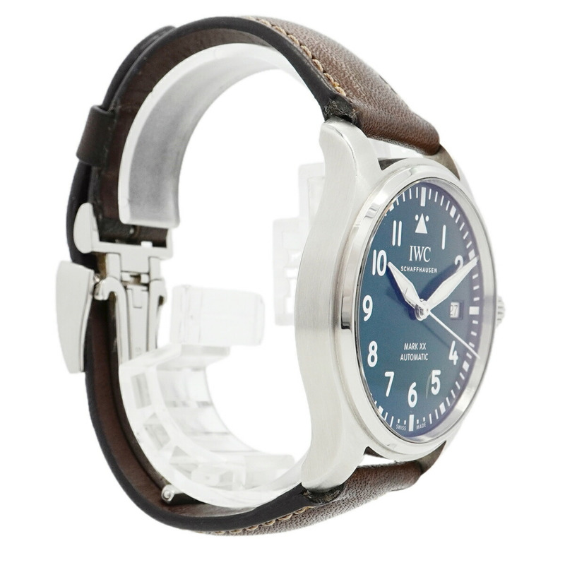 IWC 沙夫豪森飛行員手錶 Mark XX IW328205 綠色錶盤 男士-2