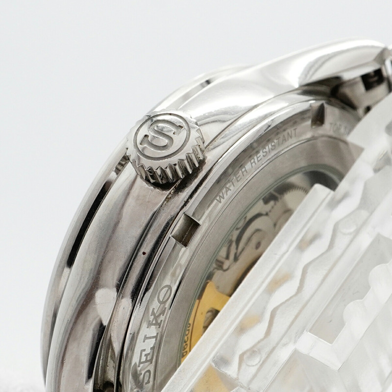 精工 Presage SARY153 4R39-00W0 銀色錶盤男士腕錶-8