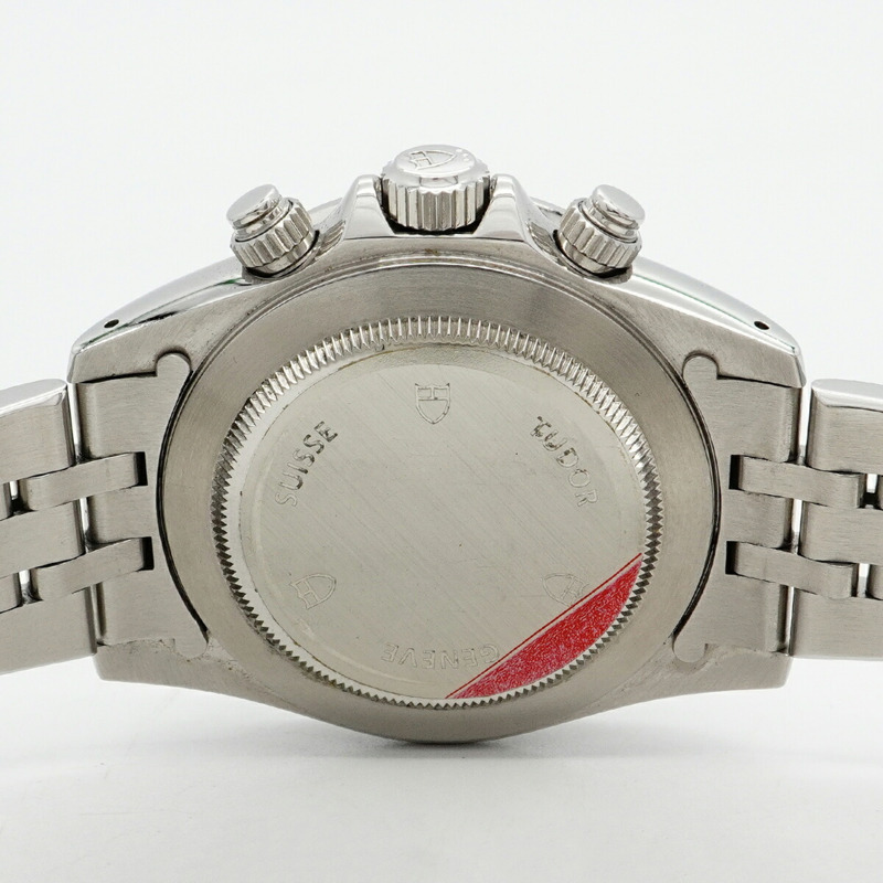 帝舵 Chronotime 79260 黑色錶盤男士腕錶-4