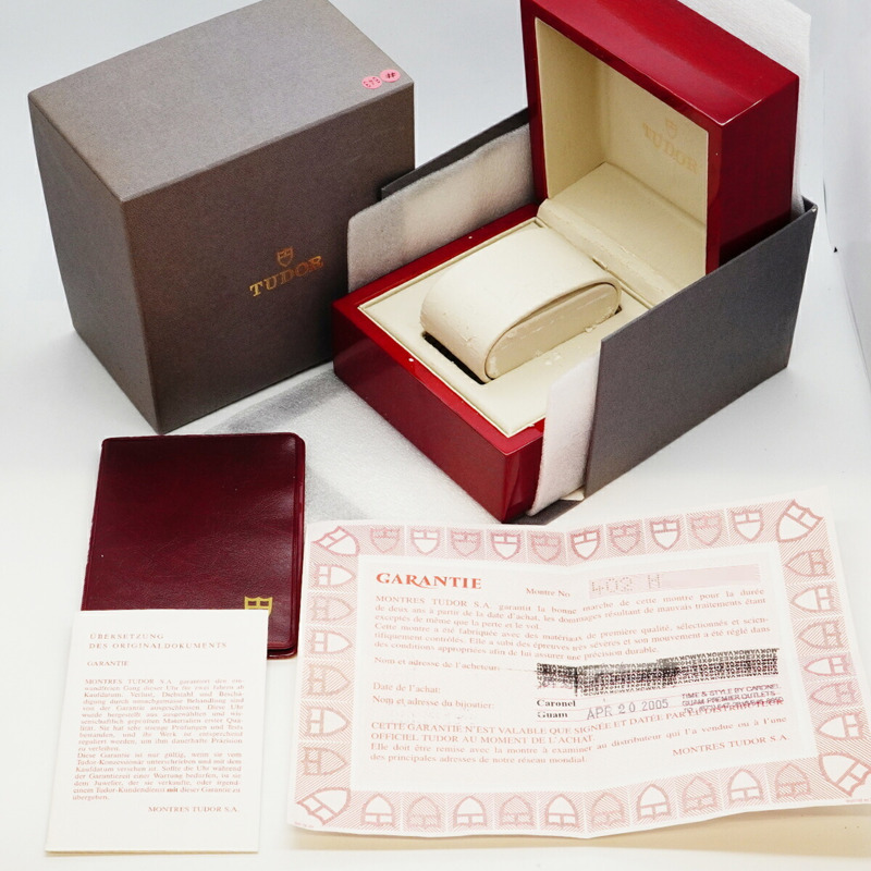 帝舵 Chronotime 79260 黑色錶盤男士腕錶-9