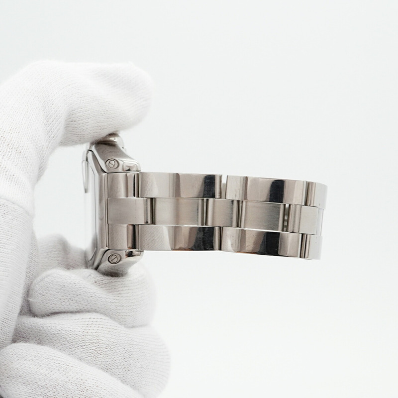 卡地亞 Roadster LM W62025V3 銀色錶盤男士腕錶-5