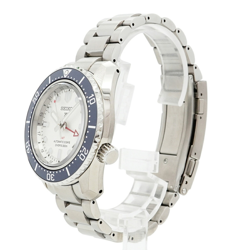 精工 Prospex SBEJ029 6R54-00P0 銀色錶盤男士腕錶-1