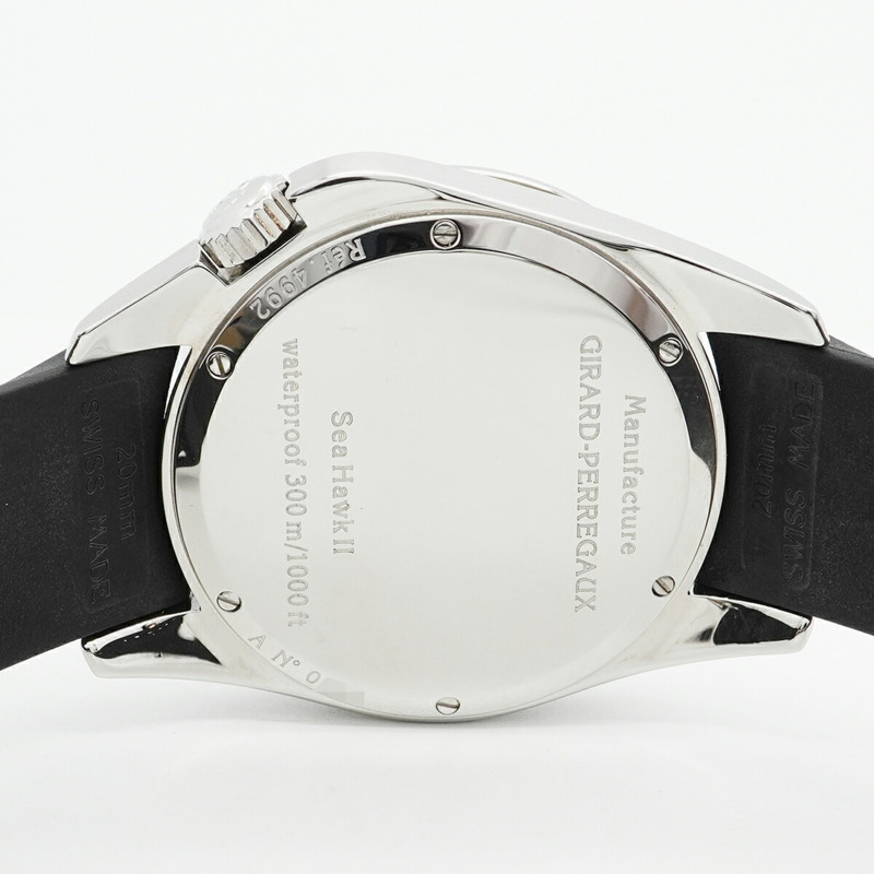 芝柏 (Girard-Perregaux) 海鷹 II 4992 海軍藍錶盤男士腕錶-4