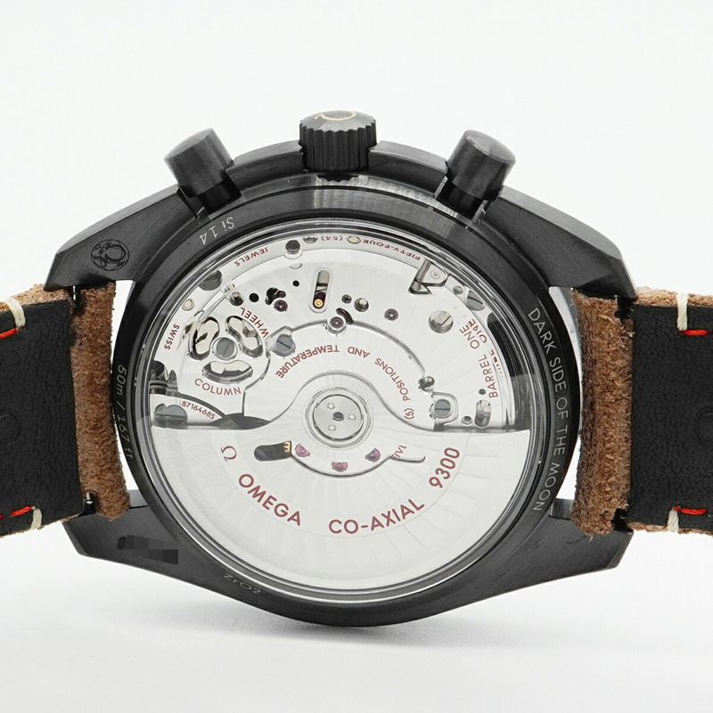 歐米茄超霸系列 311.92.44.51.01.006 黑色錶盤男士腕錶-4