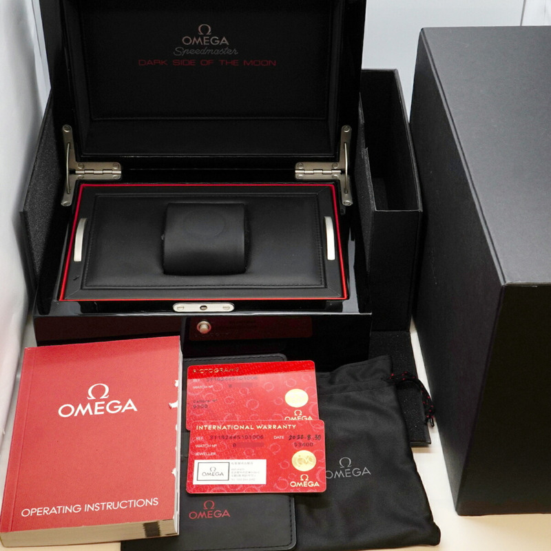 歐米茄超霸系列 311.92.44.51.01.006 黑色錶盤男士腕錶-6