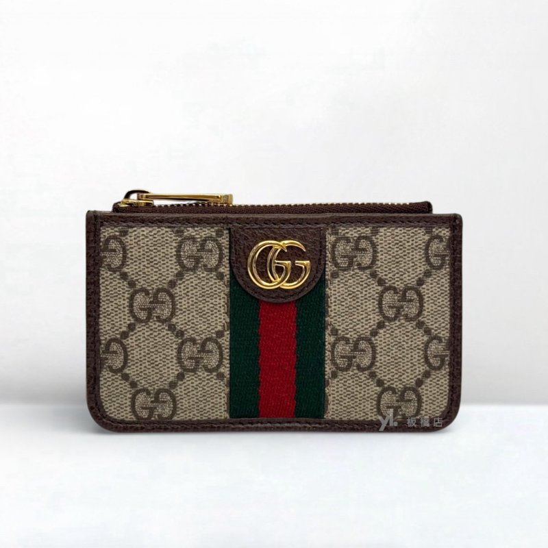 S5318-Gucci卡夾 OPHDIA拉鍊卡包671723-0