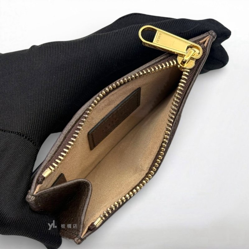 S5318-Gucci卡夾 OPHDIA拉鍊卡包671723-4