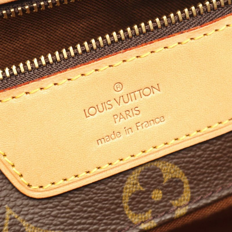 路易威登 (LOUIS VUITTON) 棕色 Monogram 印花購物單肩手提包(二手,女士)-3