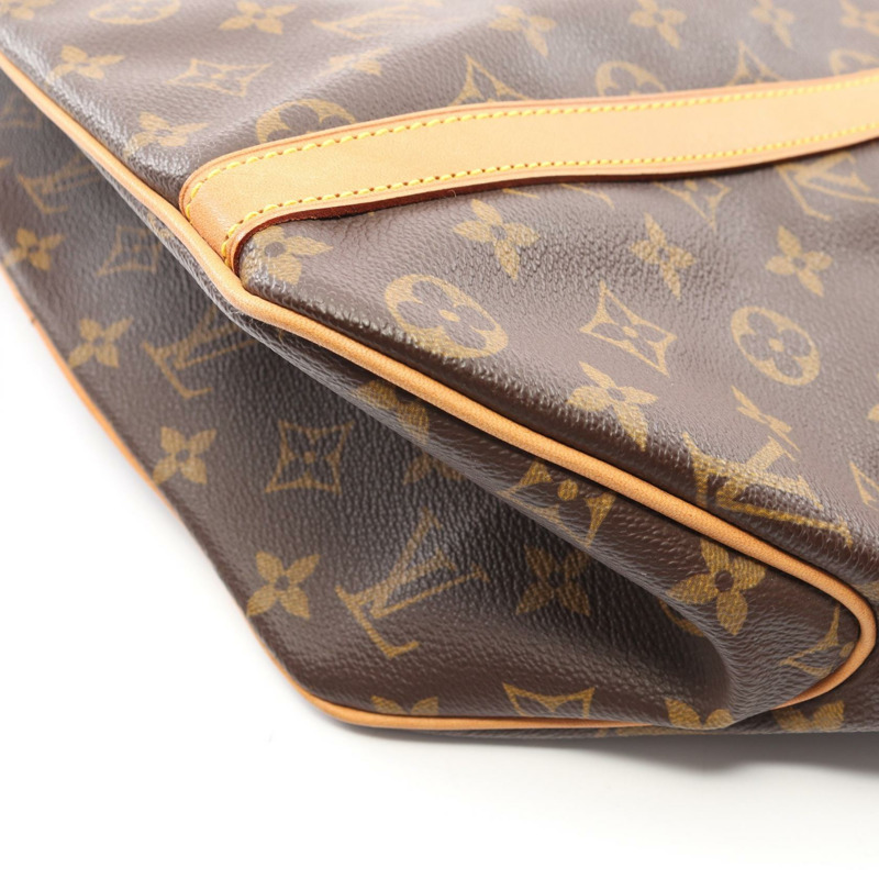 路易威登 (LOUIS VUITTON) 棕色 Monogram 印花購物單肩手提包(二手,女士)-5