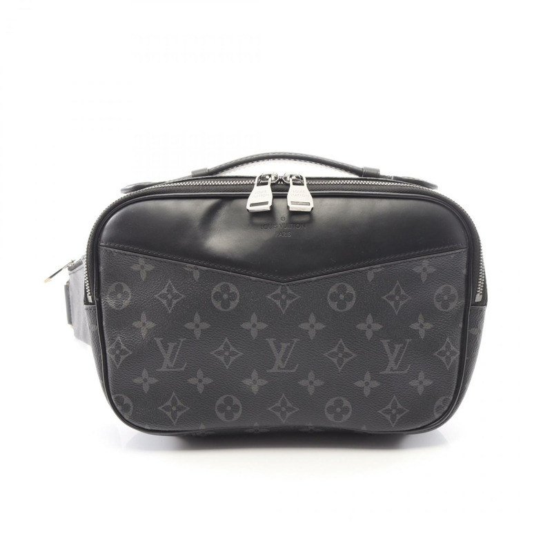 路易威登 (LOUIS VUITTON) 男士腰包/斜背包 M42906 Monogram Eclipse 黑色 二手 LV-0
