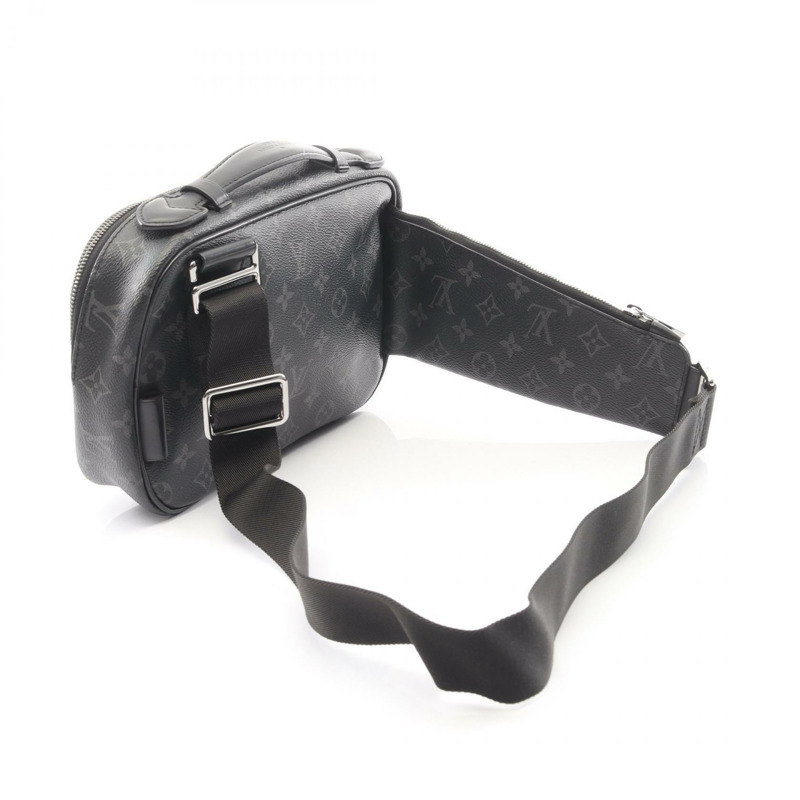 路易威登 (LOUIS VUITTON) 男士腰包/斜背包 M42906 Monogram Eclipse 黑色 二手 LV-1