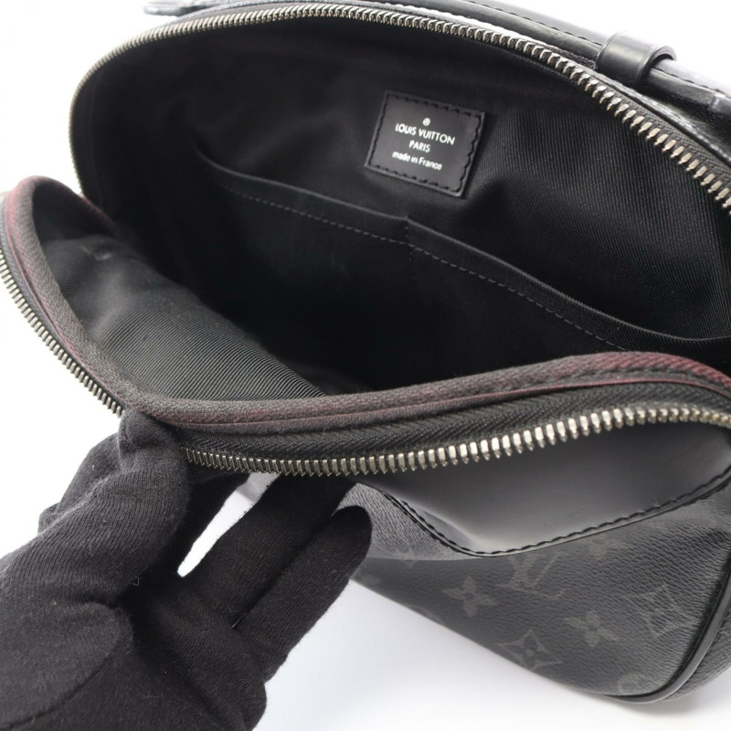 路易威登 (LOUIS VUITTON) 男士腰包/斜背包 M42906 Monogram Eclipse 黑色 二手 LV-5