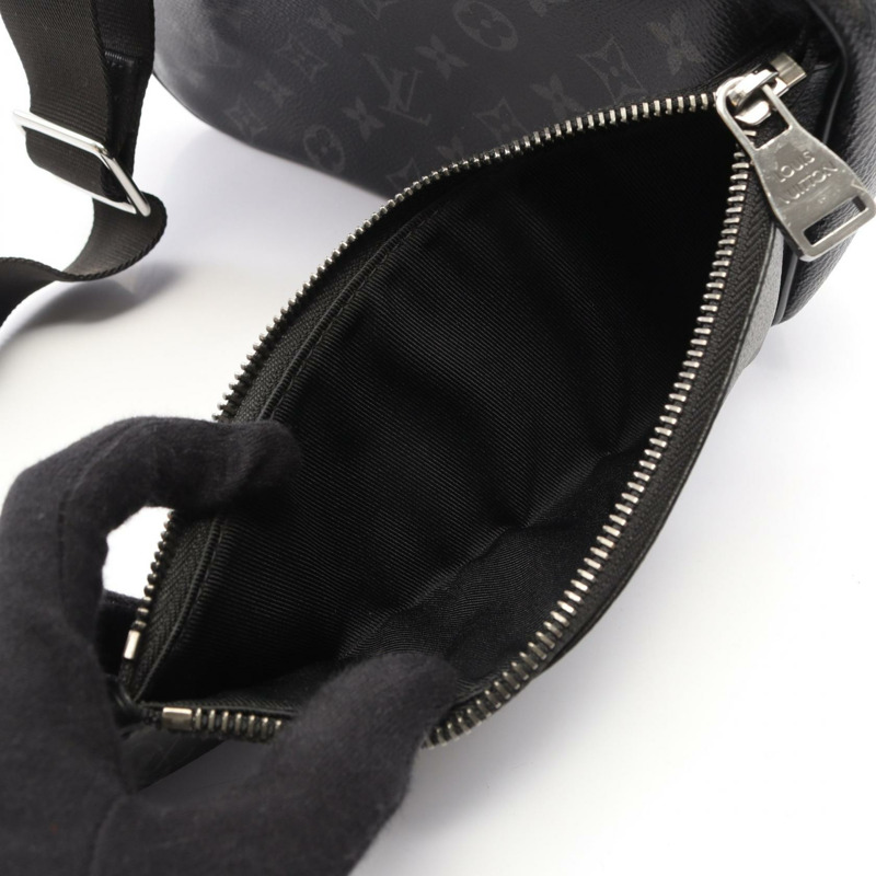 路易威登 (LOUIS VUITTON) 男士腰包/斜背包 M42906 Monogram Eclipse 黑色 二手 LV-9