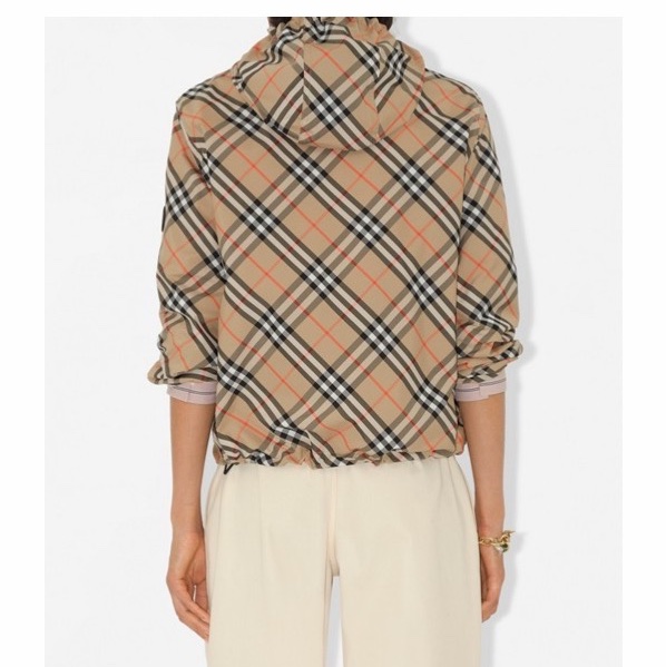 Burberry 女士 格紋連帽夾克XXS XS S M L XL XXL碼-2