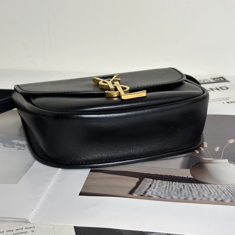 YSL Kaia馬鞍包 - mini黑金-5
