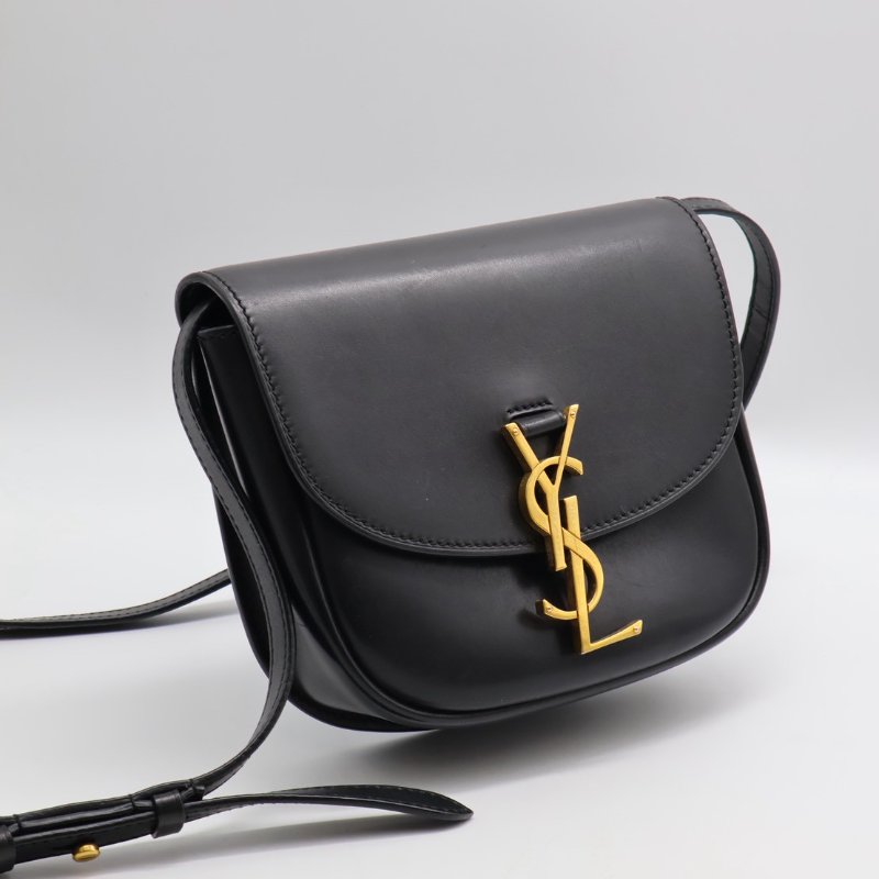 YSL Kaia馬鞍包 - mini黑金-2