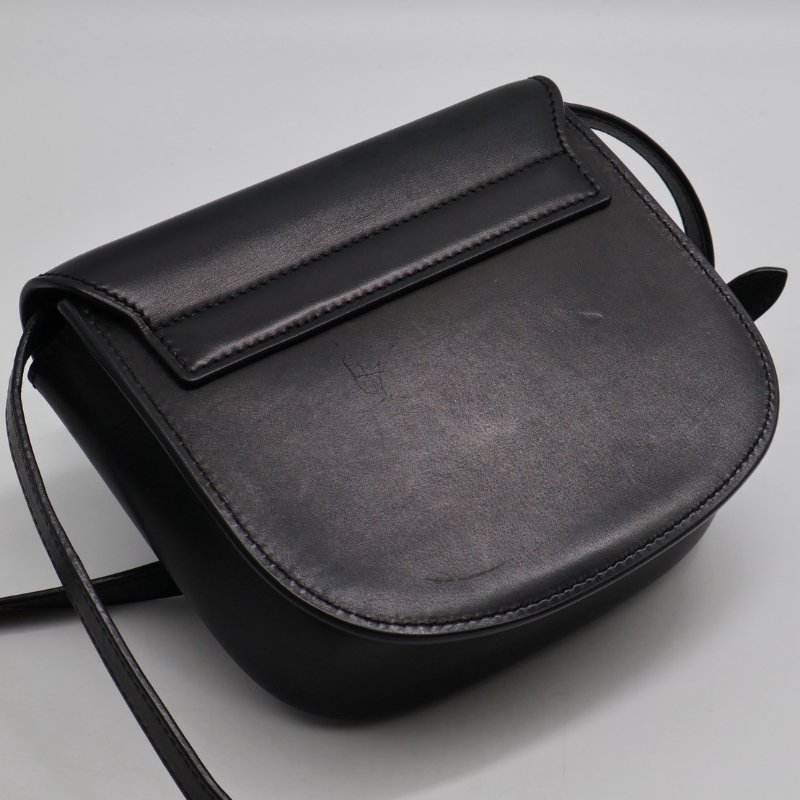 YSL Kaia馬鞍包 - mini黑金-5