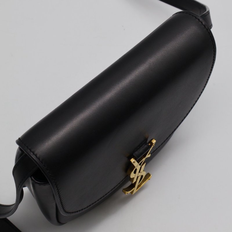 YSL Kaia馬鞍包 - mini黑金-6