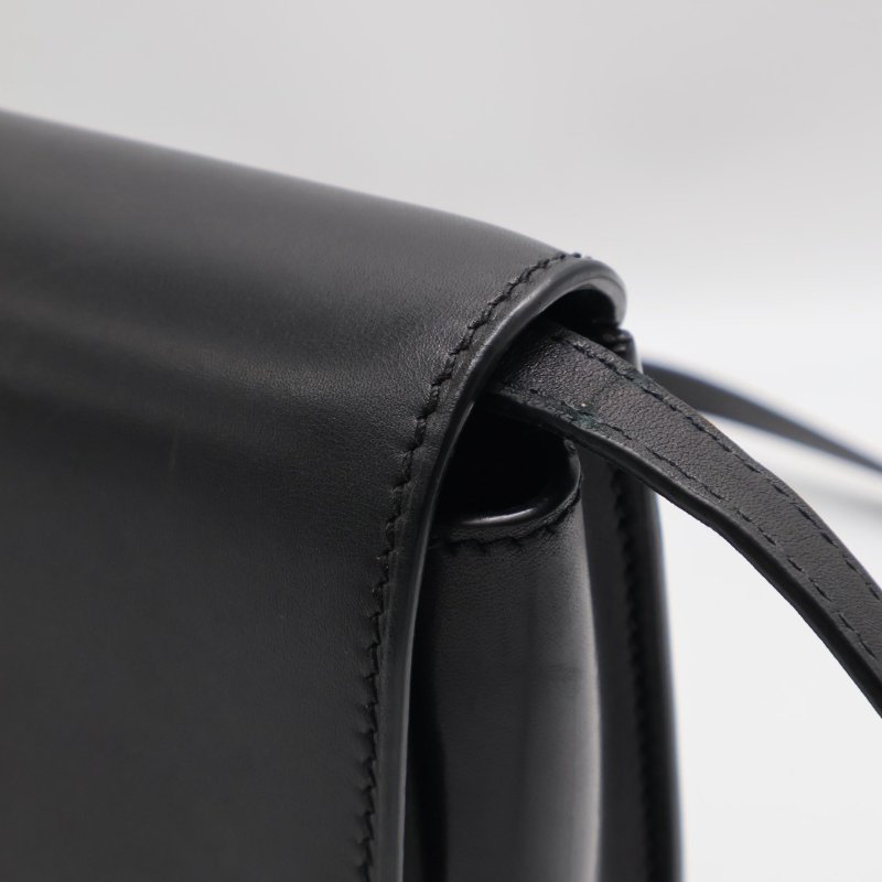 YSL Kaia馬鞍包 - mini黑金-8