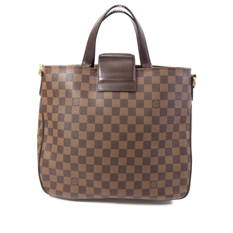 LOUIS VUITTON Damier Cabas Rosebery金扣手挽肩背兩用袋-1