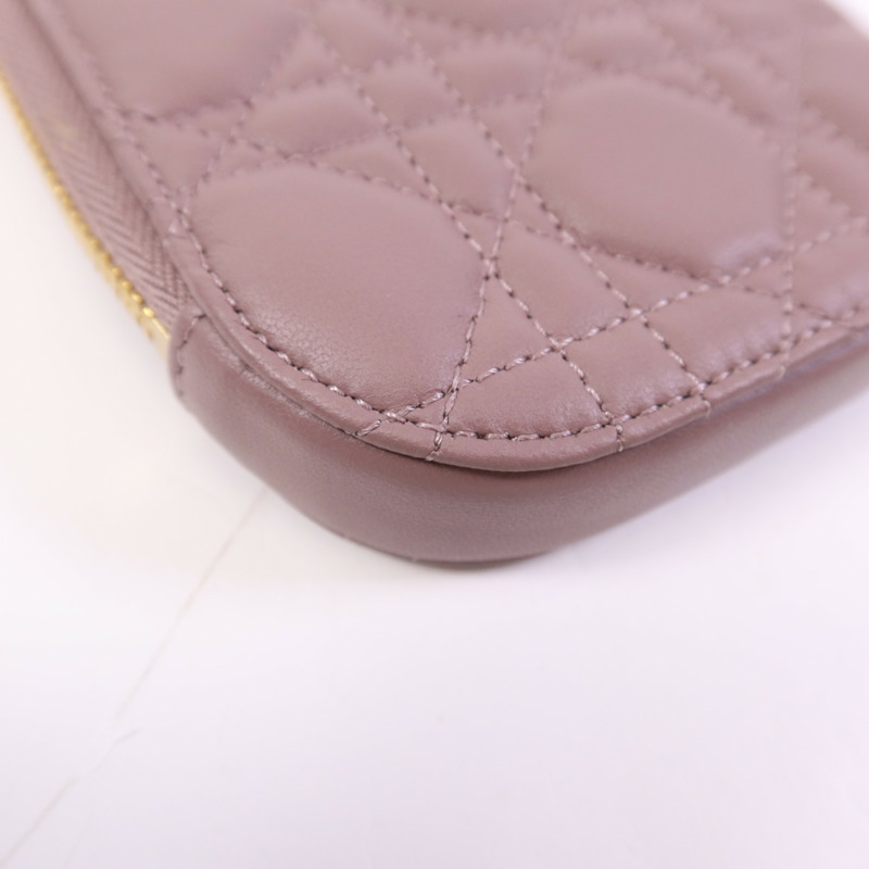 Dior 羊皮皮革Lady Dior Call'in Dior金扣鏈帶手挽肩背兩用袋-5