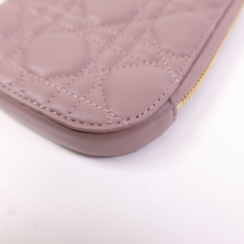 Dior 羊皮皮革Lady Dior Call'in Dior金扣鏈帶手挽肩背兩用袋-6